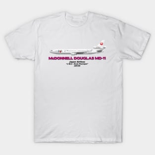 McDonnell Douglas MD-11 - Japan Airlines "J Bird - Rock Ptamigan" T-Shirt